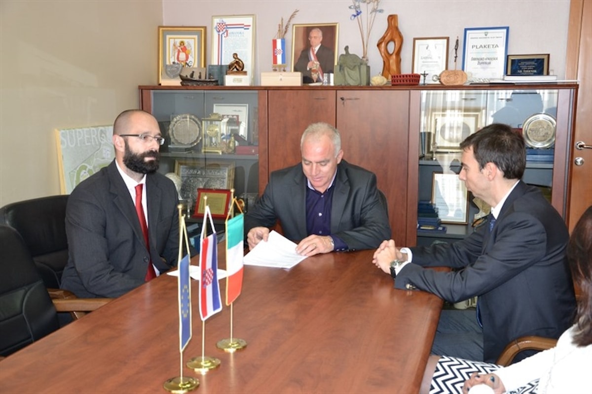 Generalni konzul Italije Paolo Palminteri u nastupnom posjetu Šibensko-kninskoj županiji