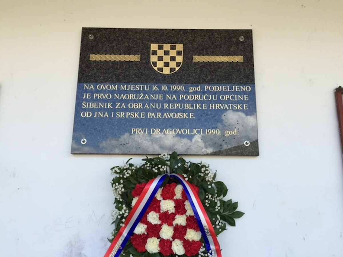 Obilježena 25. godišnjica naoružanja prvih dragovoljaca Domovinskoga rata