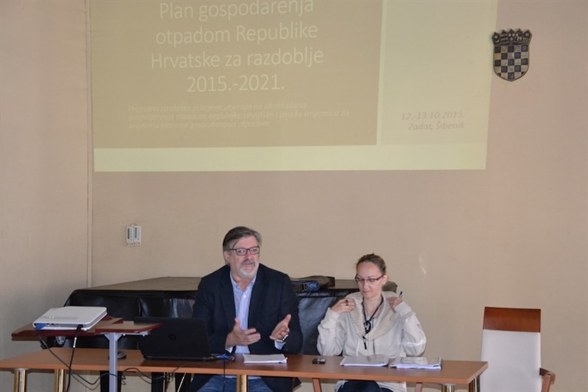Održana radionica „Priprema nacrta prijedloga Plana gospodarenja otpadom RH 2015.-2021. i Strateške studije utjecaja na okoliš nacrta prijedloga Plana“