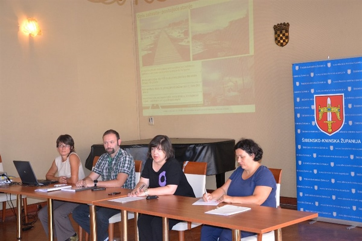 Održano javno izlaganje Studije utjecaja na okoliš „Luke otvorene za javni promet lokalnog značaja Vrnaža, Grad Šibenik“