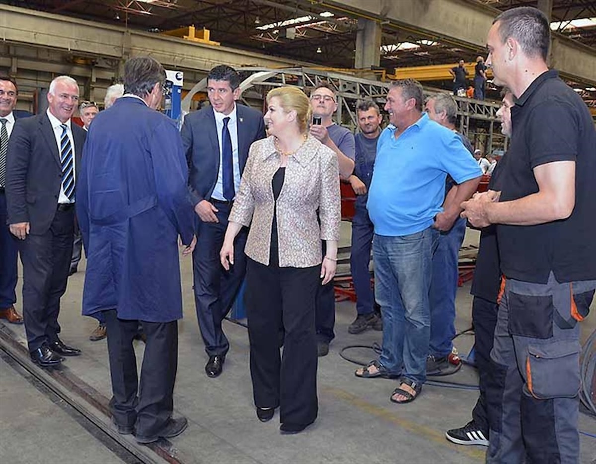 Predsjednica RH u službenom posjetu Šibeniku