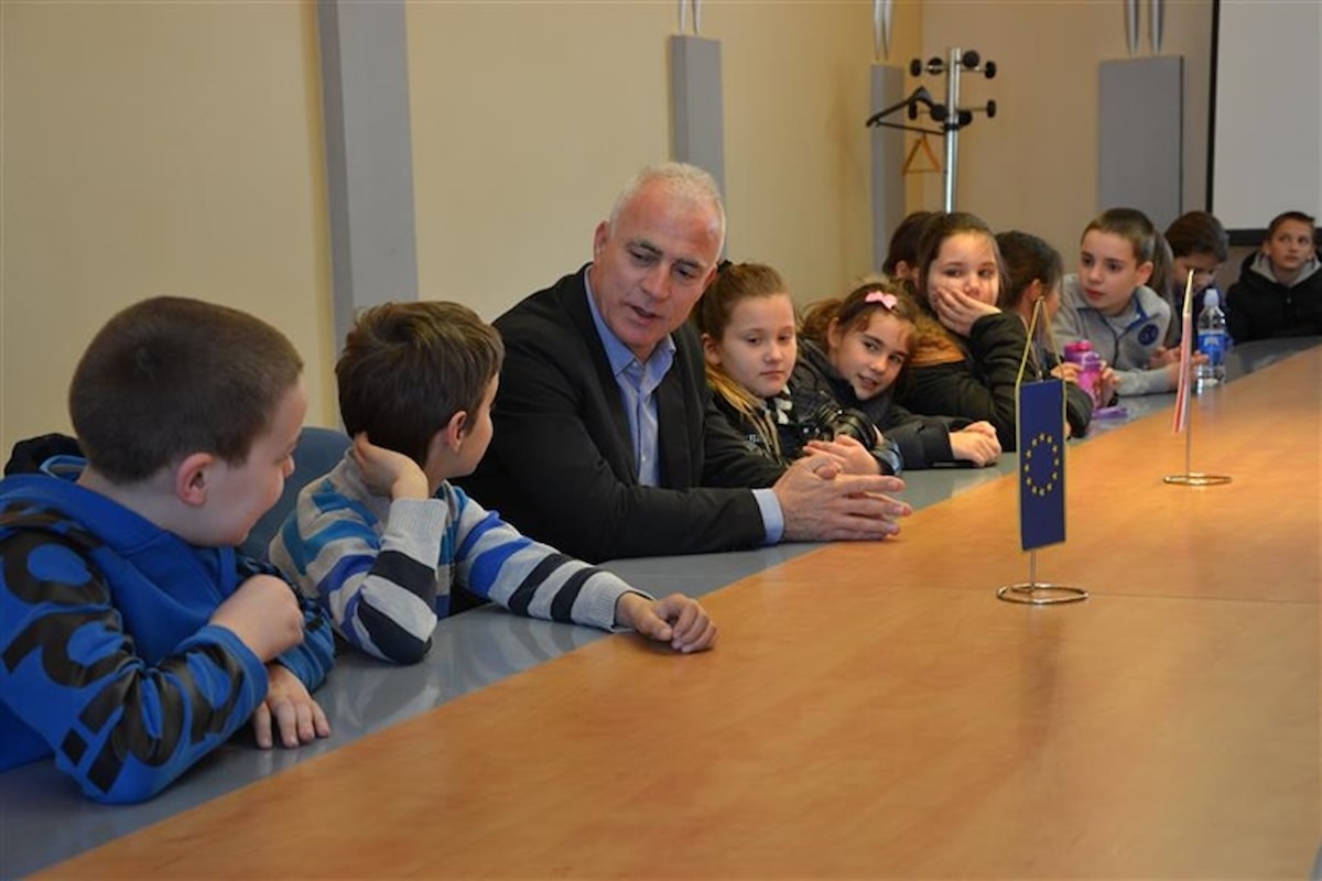 Učenici Područne škole Bilice u posjeti županu