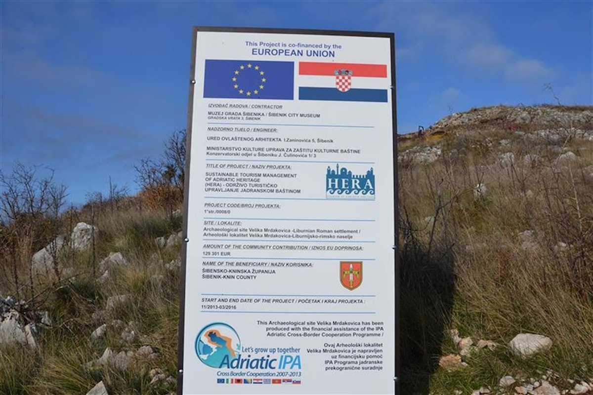 Projekt "Uređenje arheološkog parka Velika Mrdakovica" u sklopu projekta HERA