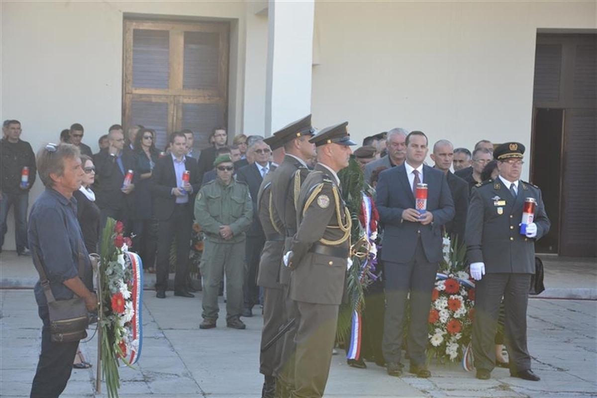 Povodom obilježavanja 23. godišnjice Spomendana Rujanskog rata održana komemoracija za poginule hrvatske branitelje