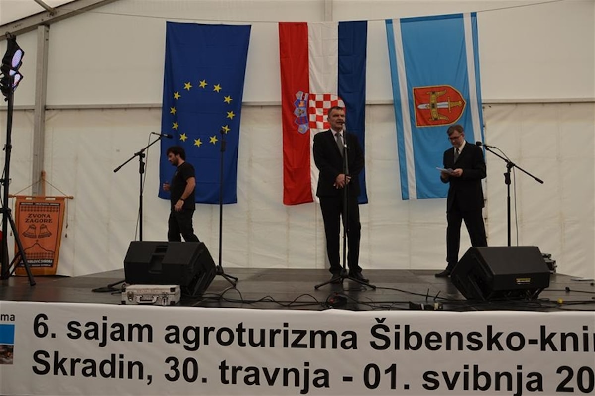 Župan Goran Pauk otvorio 6. Sajam agroturizma u Skradinu
