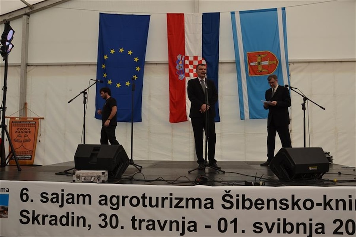 Župan Goran Pauk otvorio 6. Sajam agroturizma u Skradinu