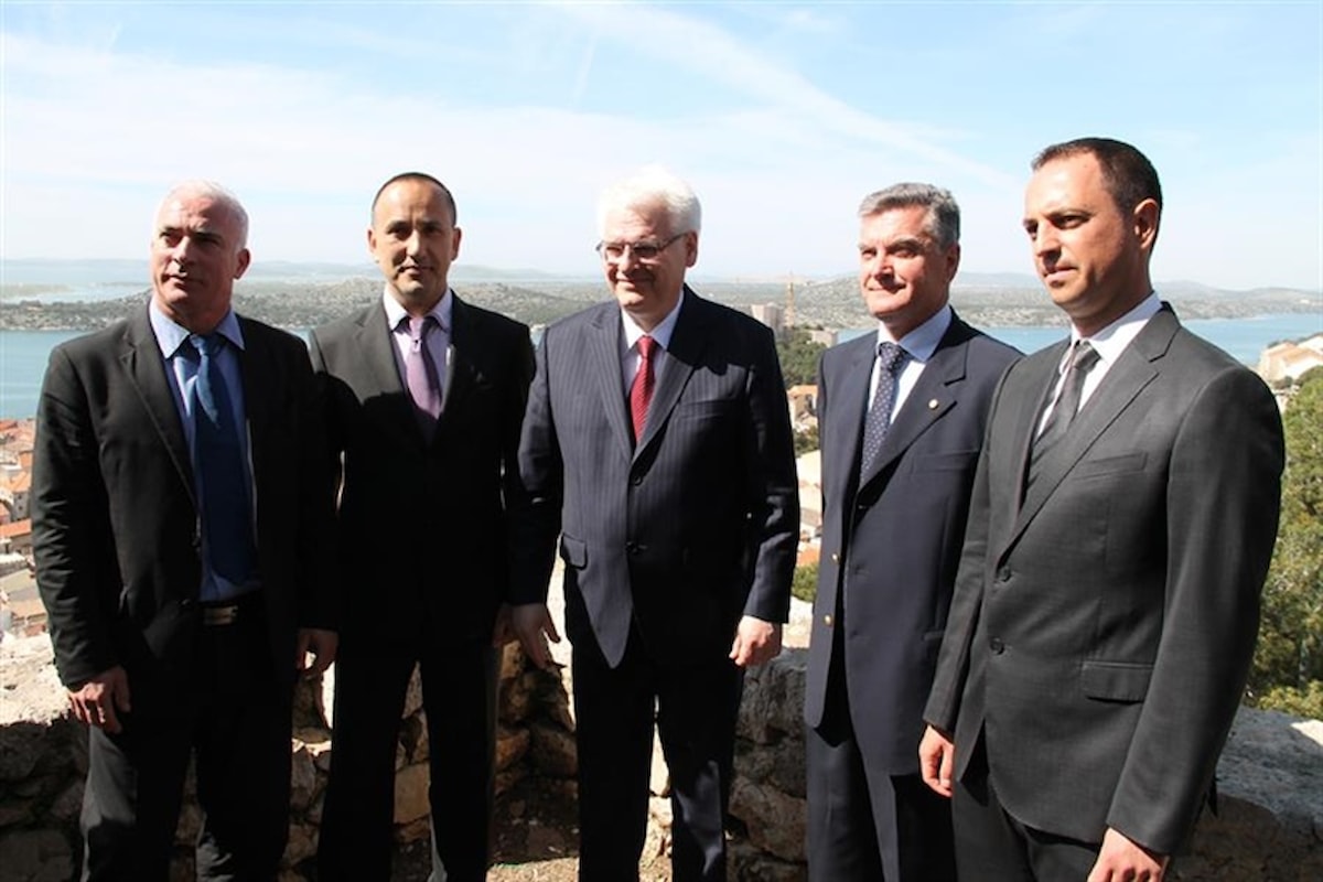 Predsjednik Republike Hrvatske prof. dr. sc. Ivo Josipović u posjetu Šibeniku