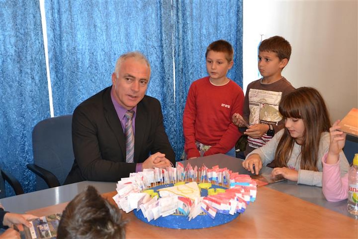 Učenici trećih razreda Katoličke osnovne škole Šibenik u pratnji učiteljica posjetili Županiju