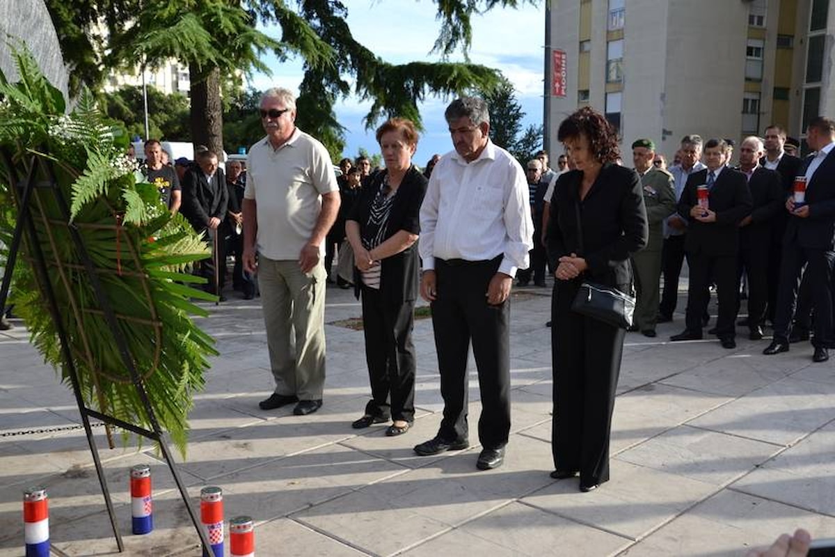 Povodom 22. obljetnice Rujanskog rata kod spomenika na Baldekinu održana komemoracija