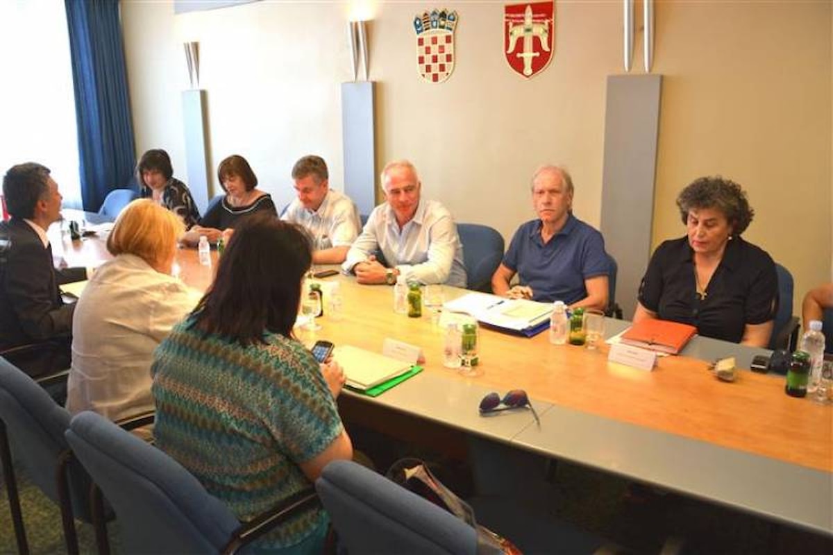 Ministrica graditeljstva i prostornog uređenja Anka Mrak-Taritaš u Šibensko-kninskoj županiji